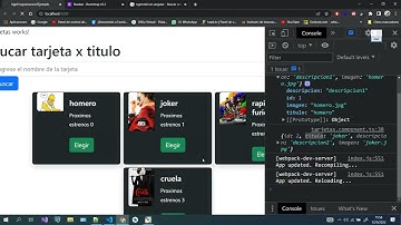 Angular Input Output Comunicación de componentes padre-hijo elegir y enviar una tarjeta a un array