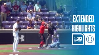 Rutgers at Northwestern | EXTENDED HIGHLIGHTS | Big Ten Baseball | 05/16/2026