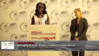 Winners of the Women in Construction Awards 2015