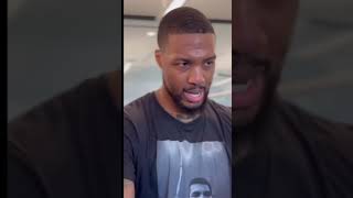 Damian Lillard links up with David Goggins