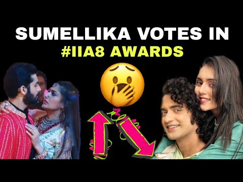 Sumellika votes in iia8 | International iconic awards season 8 | iia8 sumedh mudgalkar mallika singh