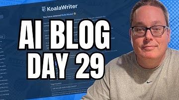 Day 29 of AI Blogging With ChatGPT: KoalaWriter Bulk Mode!