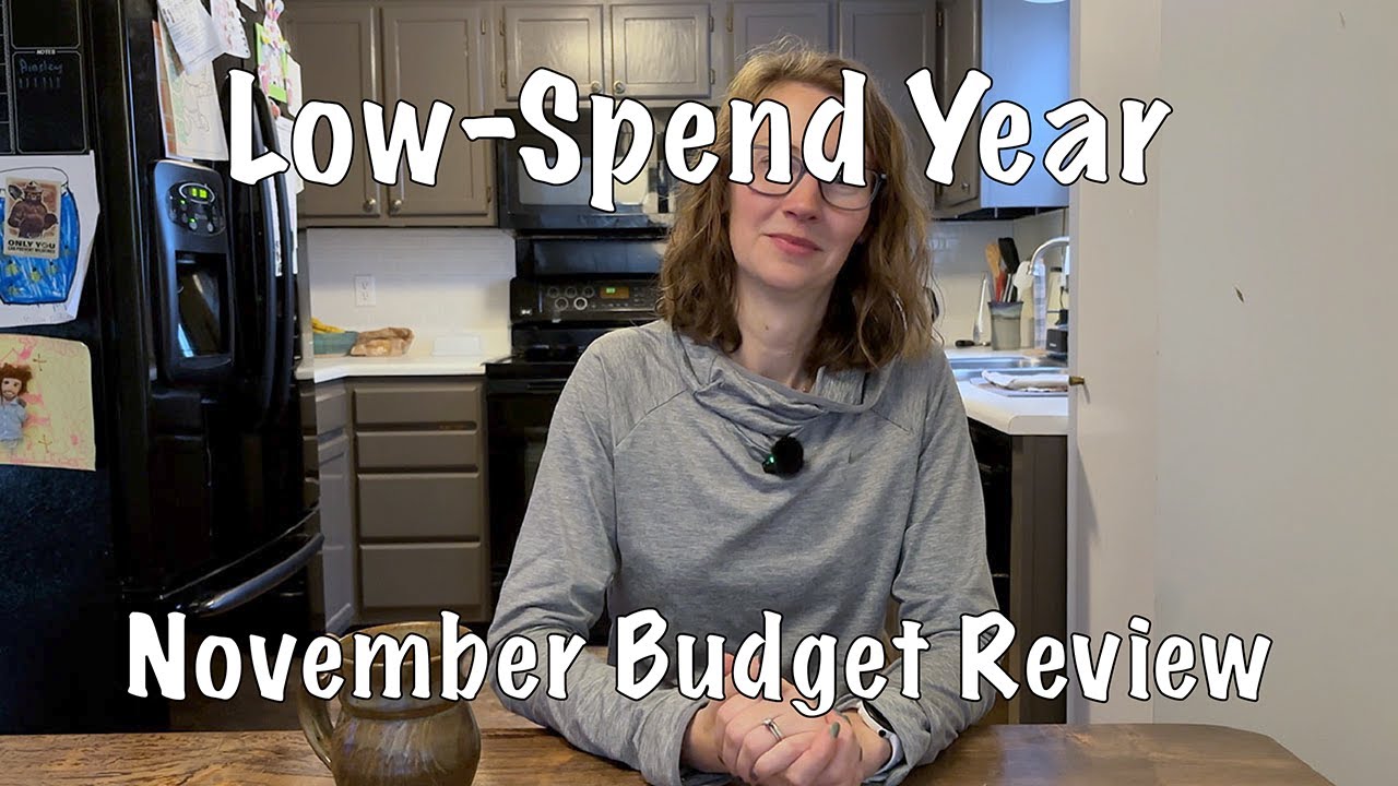 Low-Spend Year: November Budget Review