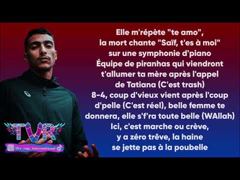 Saif marche ou crève( paroles)