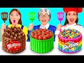 自分 vs おばあちゃんの料理チャレンジ | 面白いフードハック