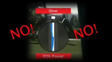 PGA Tour 2k21 Tips: Is Your Backswing Speed Possibly Causing Your Tempo Issues?