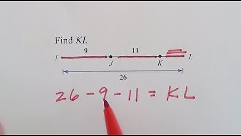 Segment Addition and Angle Addition Postulates