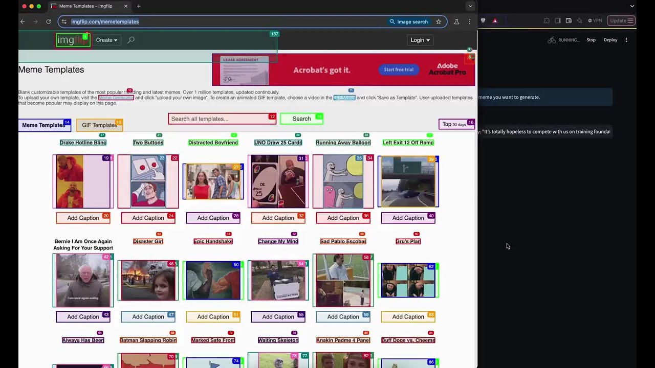 🔥 AI Meme Generator: DeepSeek, Claude 3.5 & GPT-4o + Browser Automation! 🚀😂
