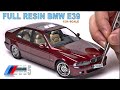 Full resin bmw e39 m5 124 scale model car build