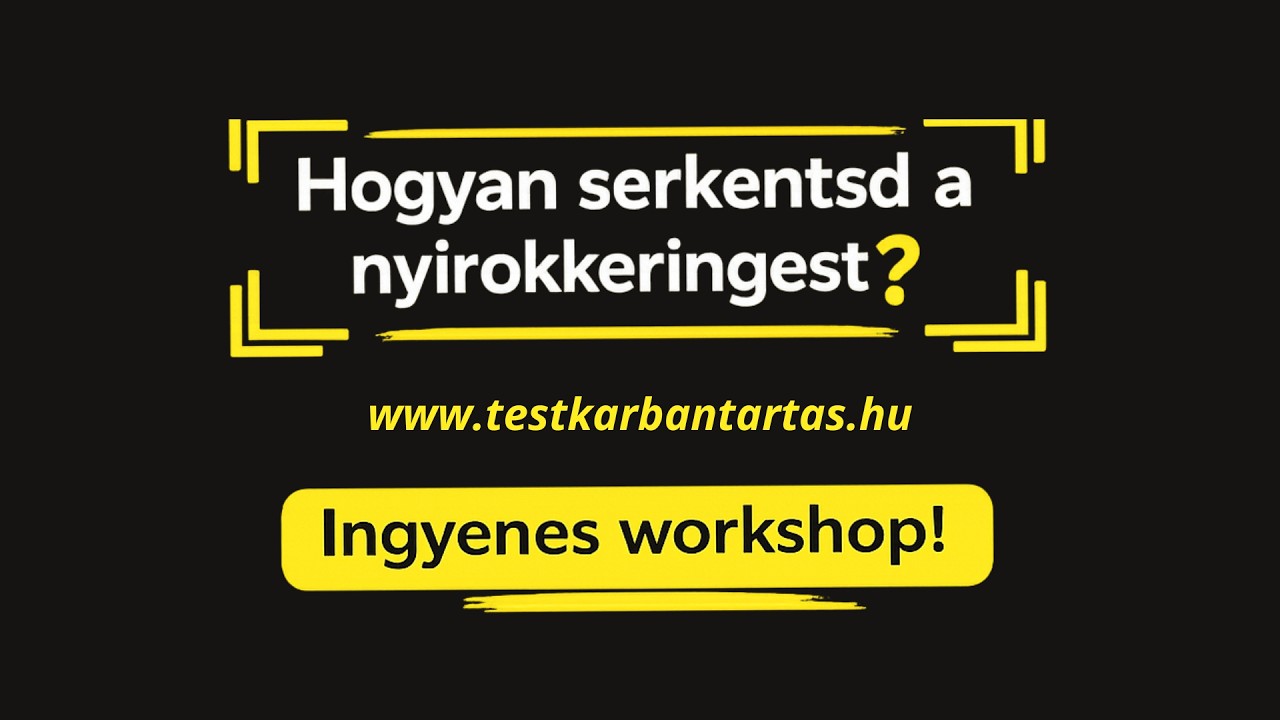 ÉLŐBEN: Indítsd újra a testi áramlást! Nyirokserkentés START Webinár Istvánnal - Csütörtök 18:00-tól
