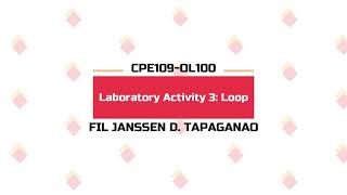 Celebrity Laboratory Activity 3: Loop Profile