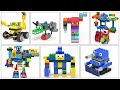 I Upgraded 10 LEGO Robots My Son And Nephew built