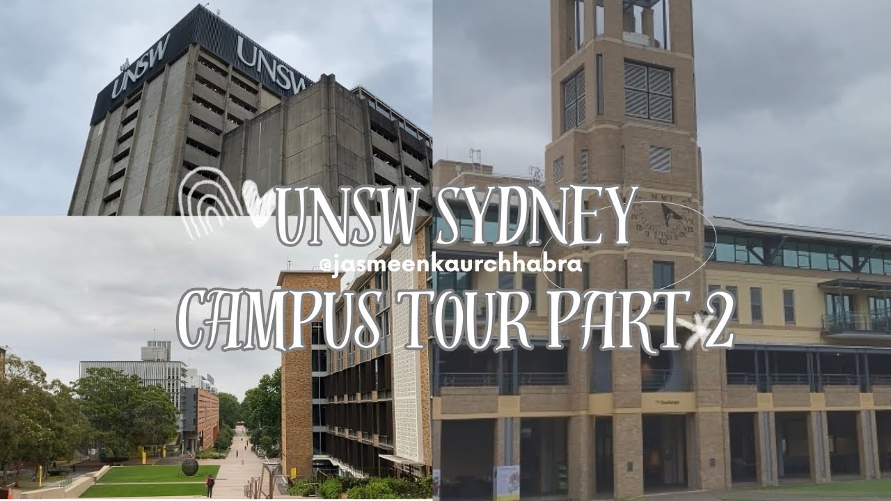 UNSW Sydney Campus Tour Part- 2 | Indian International Student Abroad | Sydney, Australia