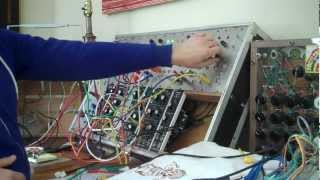 Simple Sequencer module demonstation -- Sagittronics -- Charlie Slick