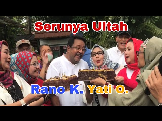 Keseruan Acara Ulang Tahun Rano Karno dan Yati Octavia class=