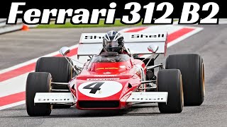 Jacky Ickx's Ferrari 312 B2 (1971) Chassis 005 - Flat-12 Engine Sound & Action - Red Bull Ring 2020