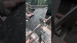 Mastering the Art: Precision Slate Trimming with a Slaters Hammer