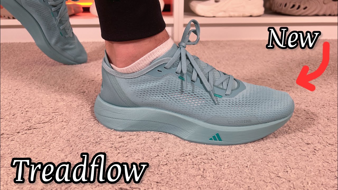 ◆正規品◆ADIDAS TREADFLOW RUNNING SHOES (W)◆関税込◆人気◆ New Runners, Adidas Treadflow Review& On foot - YouTube