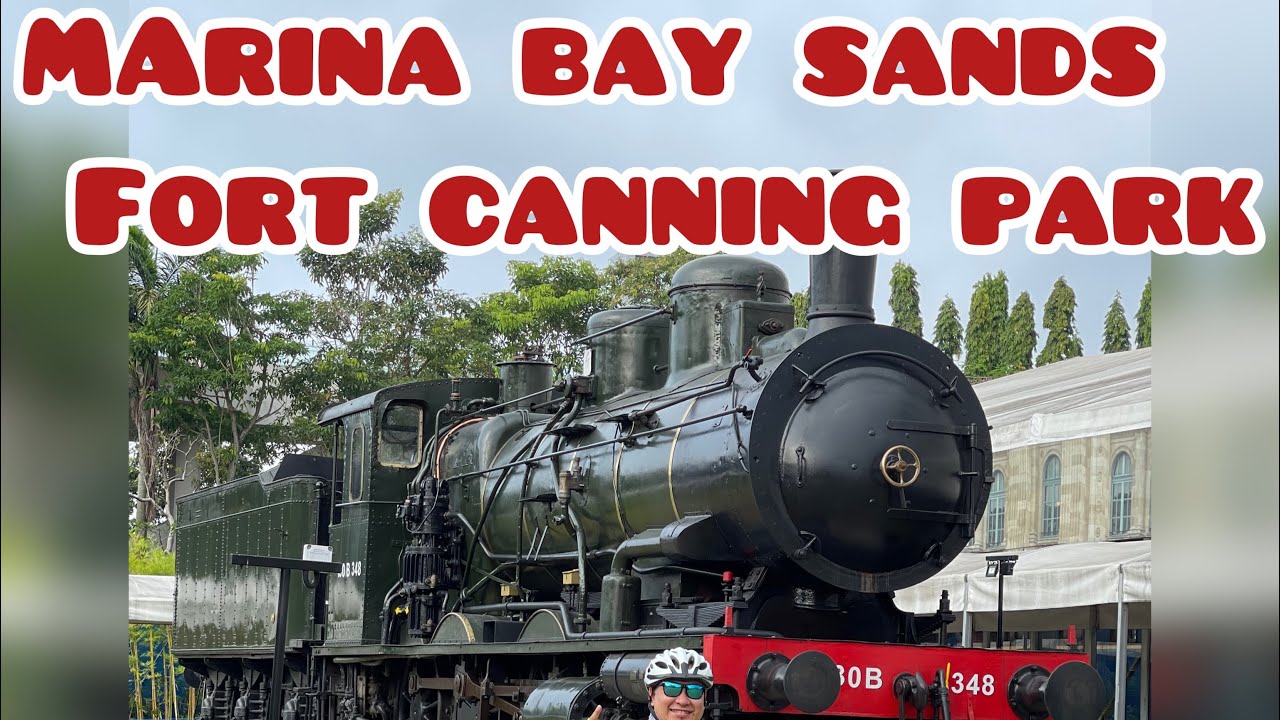 CYCLING SINGAPORE ROUTE TO MARINA BAY SANDS & Fort Canning Ride MAULANG PADJAK 