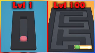 Roller Color Ball Splat 3D - Gameplay Walkthrough - Levels 1-100 screenshot 2