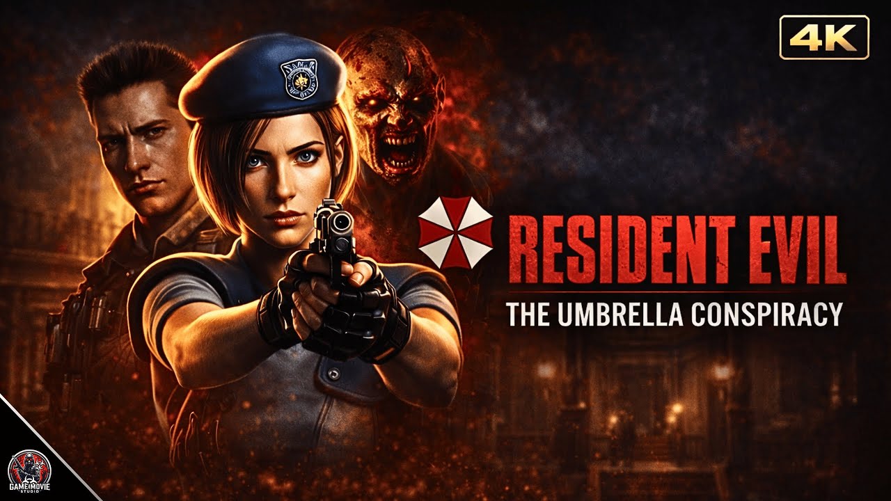 Resident Evil 1 (1996) – The Umbrella Conspiracy | Cinematic Game Movie