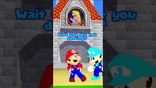 Mario dances to the nokia arabic ringtone for 55 seconds #shorts #sm64