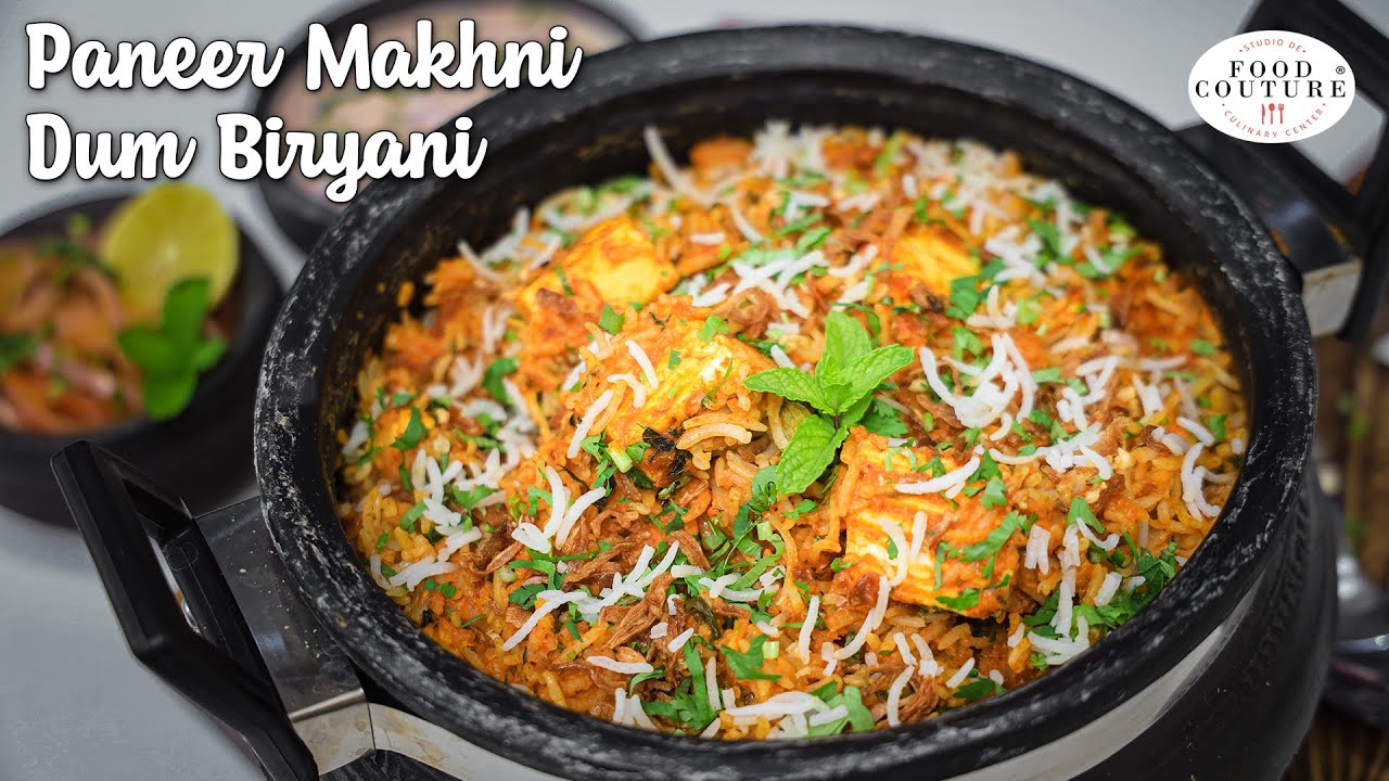 Paneer Makhani Dum Biryani | Restaurant Style Biryani | Chetna Patel Recipes