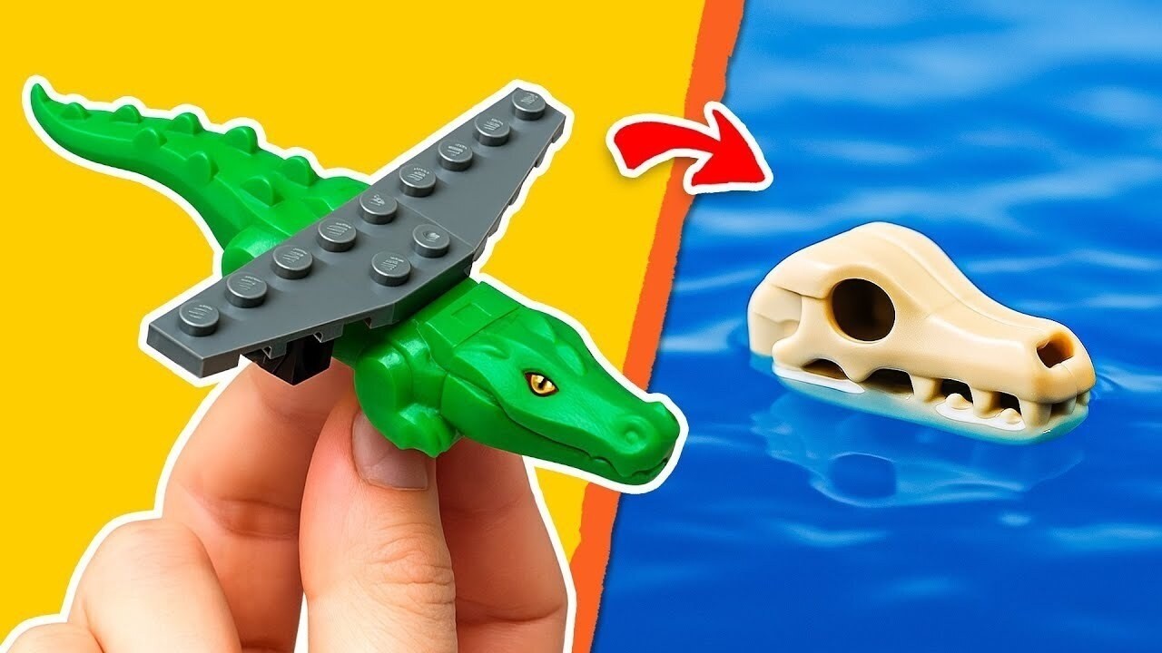 Usé LEGO para MATAR a Bombardino Crocodilo | Italian Brainrot