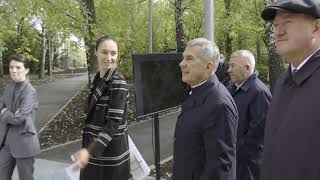 Заинск посетил Президент РТ Рустам Минниханов