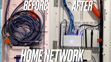 Home Network Install in Structure Media Enclosure Panel using Alta Labs and Ubiquiti