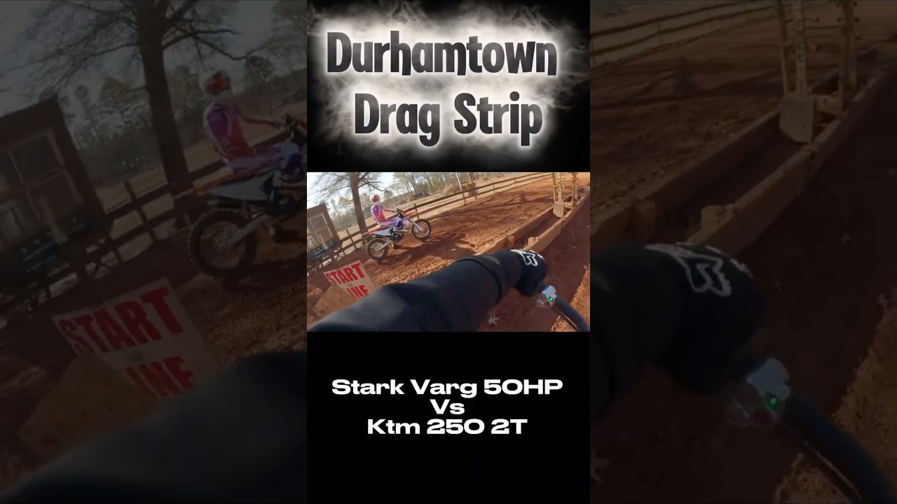 NOTHING is beating my Stark Varg in a Drag Race @ Durhamtown Off-road Park