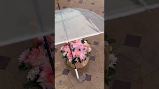 Rainy day☔️ Flowers "La Rose" flower shop #rainyday #flowers #gullar #bouquet #rose #rek