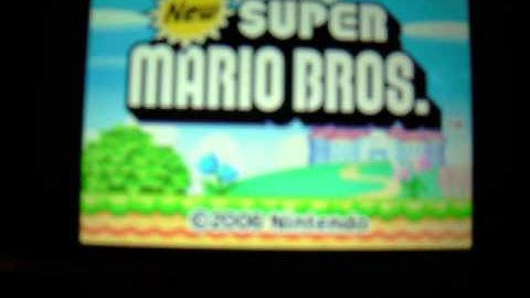 Action Replay Code- Ninja Mario in New Super Mario Bros.