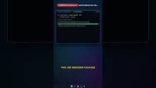 ⚡ Batch Update All Installed Software in 1 Command via Winget #TechTips #Shorts