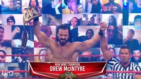 Drew McIntyre vs. Randy Orton: RAW, 16/11/20 WWE Championship Match