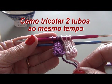 Vídeo: Como Tricotar Dois Laços Juntos