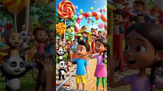 Magic Rainbow Nursery Rhymes 🌈🎶 #kidssongs #kidseducatio #cocomelon #babytoons #cartoonvideo