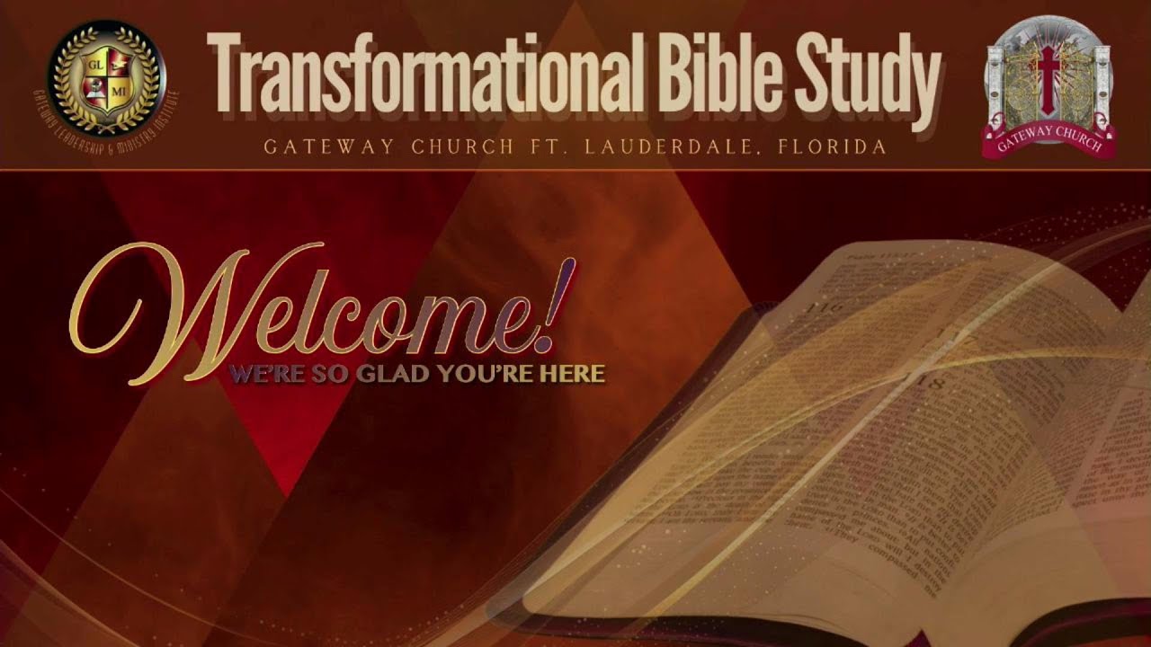 Bible Study - Spiritual Renewal- Rev. B. Glen Robinson