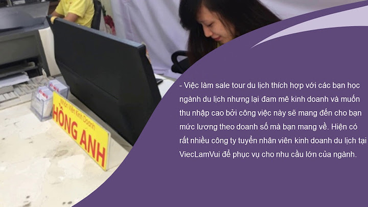 Nhân viên kinh doanh du lịch là gì năm 2024