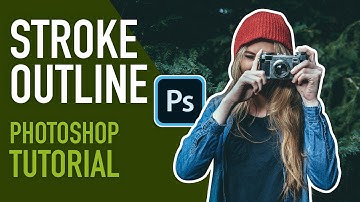 How to create a stroke outline effect in Photoshop 2020