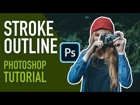 Photoshop2020でストロークアウトライン効果を作成する方法