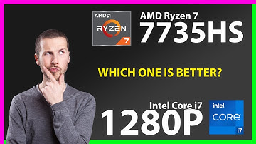 AMD Ryzen 7 7735HS vs INTEL Core i7 1280P Technical Comparison