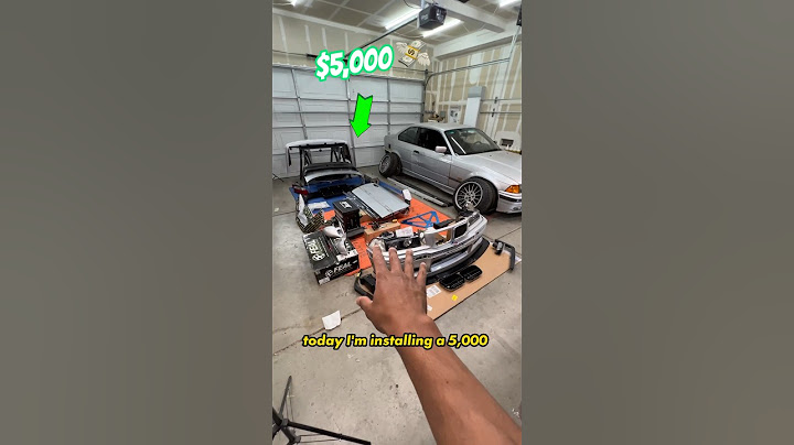 $300 car gets $1000 exhaust |  BMW Build Day 1 #e36