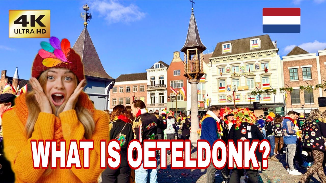 4K-What Happens at Carnival in 's-Hertogenbosch? Inside Oeteldonk’s Unique Costume Tradition😱