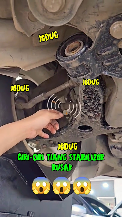 Penyebab bunyi jedug-jedug Link stabilizer rusak. #youtubeshorts