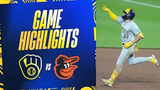 Brewers vs. Orioles Game Highlights (4/12/24) | MLB Highlights