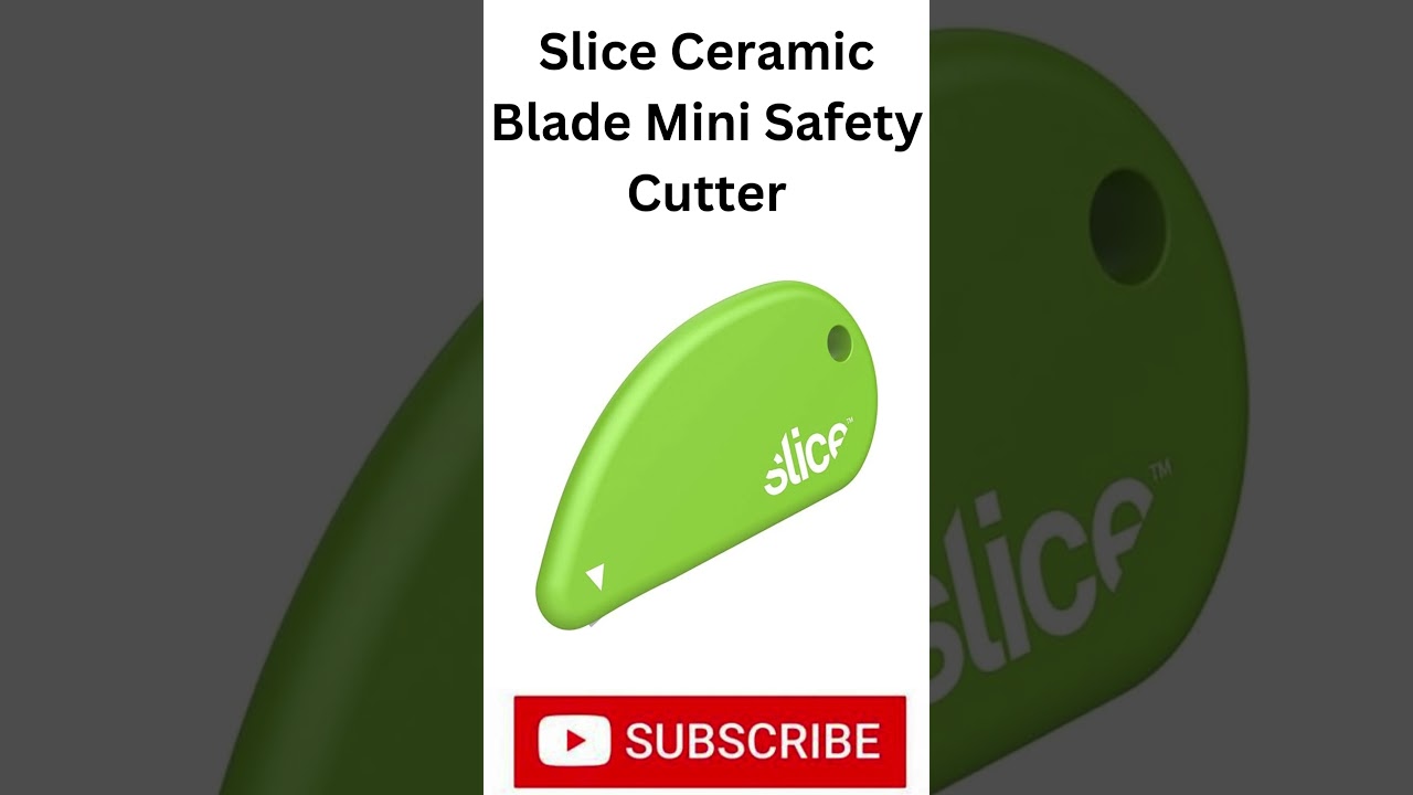 Slice Ceramic Blade Mini Safety Cutter. 
