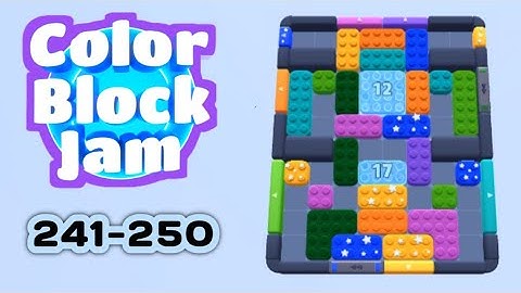Color Block Jam Level 241-250 | No Commentary, No Music | Android Gameplay