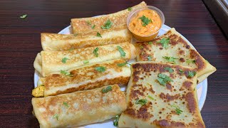 Chicken And Vegetable Crepes | Full Recipe | Step by Step Full Guide