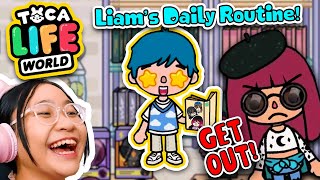 Toca Life World - Liam's Daily Routine!